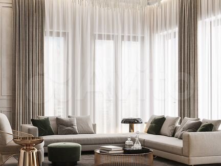 2-к квартира, 113.7 м², 8/17 эт.