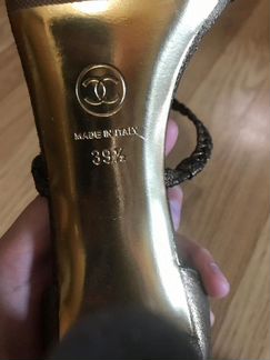 Босоножки chanel оригинал