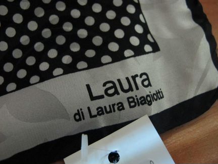 Шелковый Платок Laura Biagiotti Новый