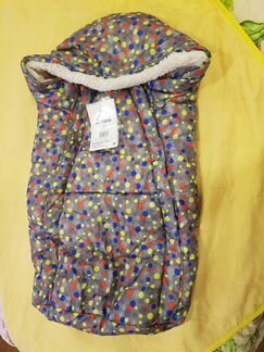 Новый конверт зимний в коляску в автокресло