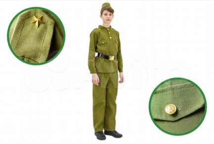 Детская военная форма са СССР для мальчиков Новая
