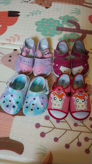 Детская обувь б/у для девочки, 20 размер