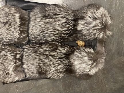 Меховая жилетка
