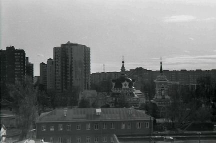 Пленка ilford delta 400 и кинопленка Свема