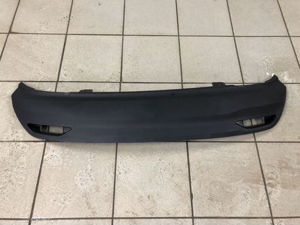 Накладка заднего бампера Kia Rio 2011 (седан)