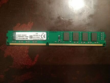 Оперативная память Kingston ddr3 8gb