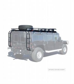 Hummer H1 багажник Gobi с лестницами