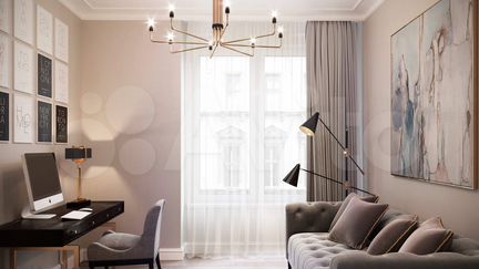 3-к квартира, 103.9 м², 6/15 эт.