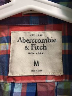 Рубашка в клетку Abercrombie & Fitch