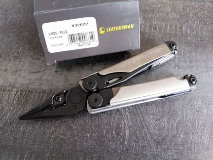 Leatherman Wave+ black & silver. Новый