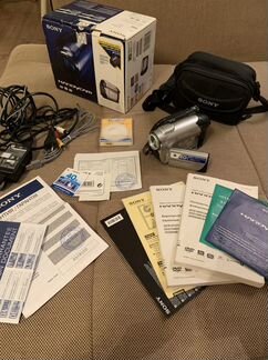 Видеокамера sony handycam dcr-dvd109e + фотоаппара
