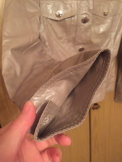 Куртка кожаная, 42-44, новая