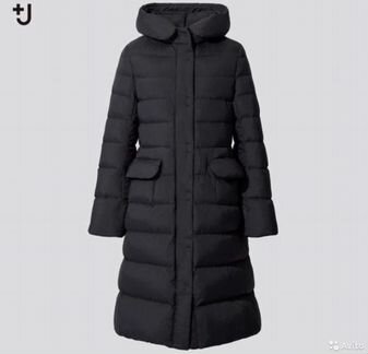 Пуховик женский uniqlo jil sander