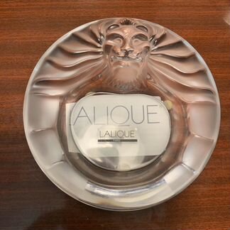 Пепельница Lalique хрусталь (новая)