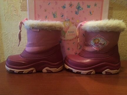 Итальянские демисезон.сапожки Lillifee Prinzessin