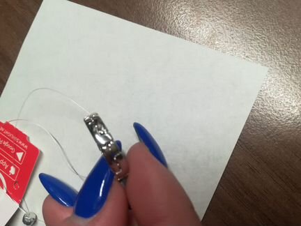 Кольцо из белого золота