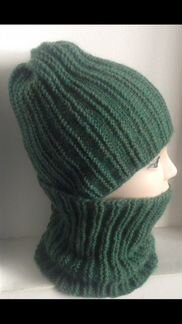 Шапочка и снуд ручная работа