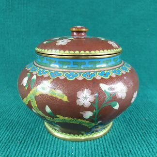 Клуазоне шкатулка эмаль. Китай