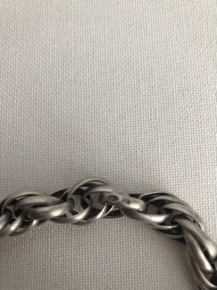 Серебряный браслет 875 проба