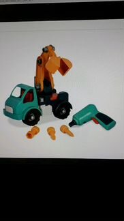 Battat Take-Apart Crane Truck Экскаватор