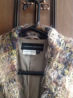 Пальто легкое, 100 экологически чистая шерсть без