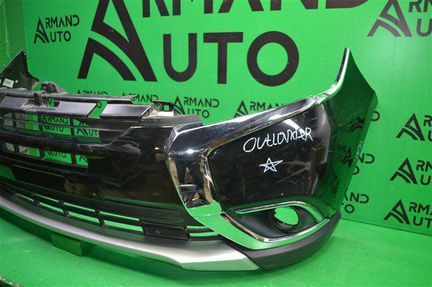 Бампер передний Mitsubishi Outlander 3 рестайлинг