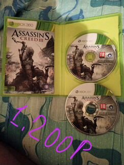 Игра. Диск для xbox 360, Assasin's Creed lll
