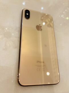 Телефон iPhone xs max gold 256gb