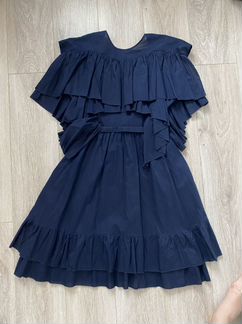 Платье Laroom синее дизайнерское