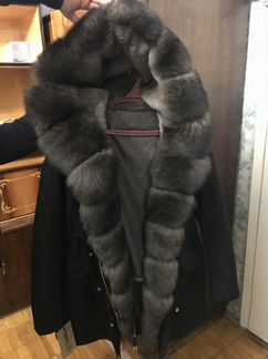 Куртка с натуральным мехом