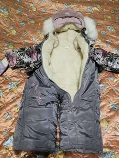Комбинезон, сапожки, шапка и варежки