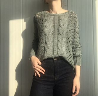 Свитер оверсайз Massimo Dutti