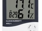 Гигрометр, термометр и часы HTC-1 объявление продам
