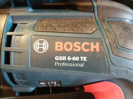 Дрель Bosch GSR 6-60 TE