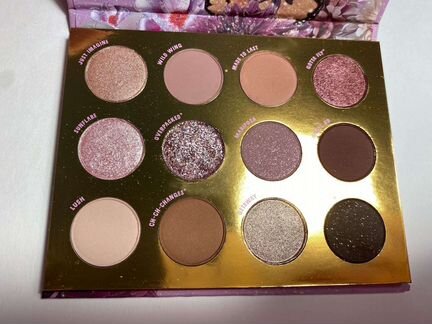 Палетка теней ColourPop Flutter