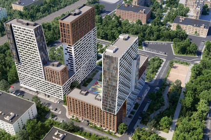 2-к квартира, 61.2 м², 26/27 эт.