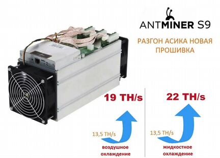 Прошивка для Antminer S9/T9+/L3+
