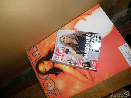 Журнал hello, Август 2012 г. с Мадонной, Бандеросо