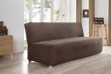 Чехол для дивана Palermo Цвет: Темно-Коричневый (Трехместный)