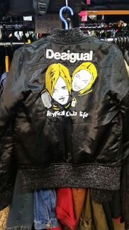 Куртка черная бренда Desigual,р.S