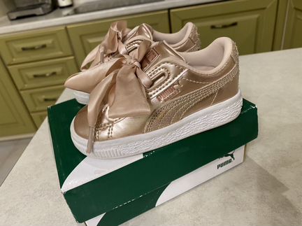 Кроссовки Puma пудровые