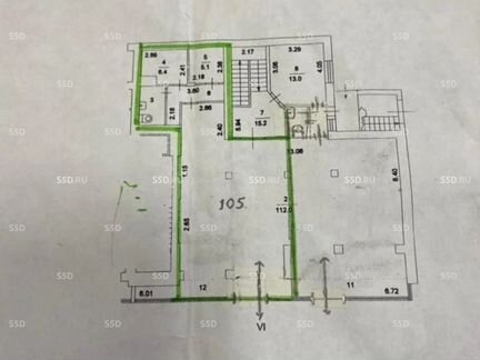 Сдам торговое помещение, 105 м²