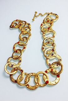 Винтажное колье Metropolitan Museum of Art 1980-е