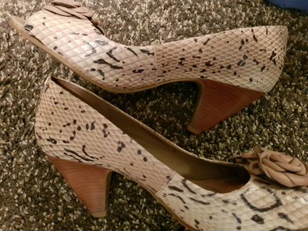 Туфли женские кожа 37