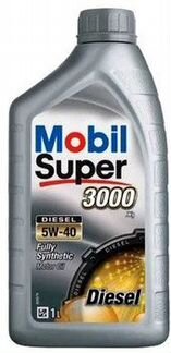 Масло Mobil Super 3000 Diesel 5W-40