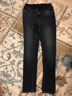 Джинсы зауженные mothercare для беременных