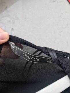 Кофта / блузка zara чёрная