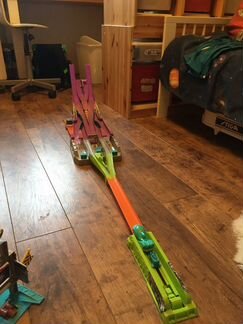 Трек разрезающий машинки Hot wheels