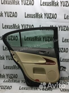 Дверь Lexus GS3/Лексус гс3 задняя левая синяя