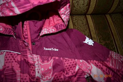 Новая куртка финская Tokka Tribe р.122